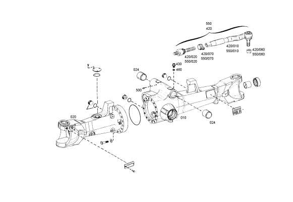 drawing for JOHN DEERE AL80542 - AXIAL JOINT (figure 3)