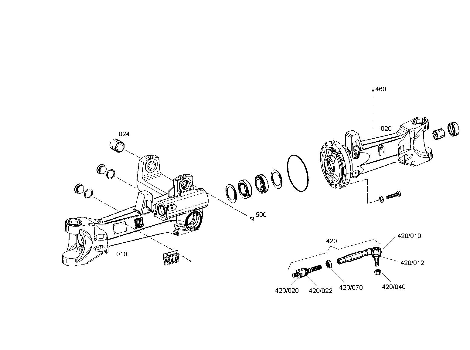 drawing for AGCO 35028100 - HEXAGON NUT (figure 1)