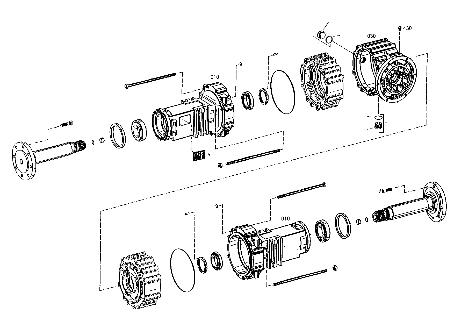 drawing for CAMECO T164998 - AXLE DRIVE HOUSING (figure 4)