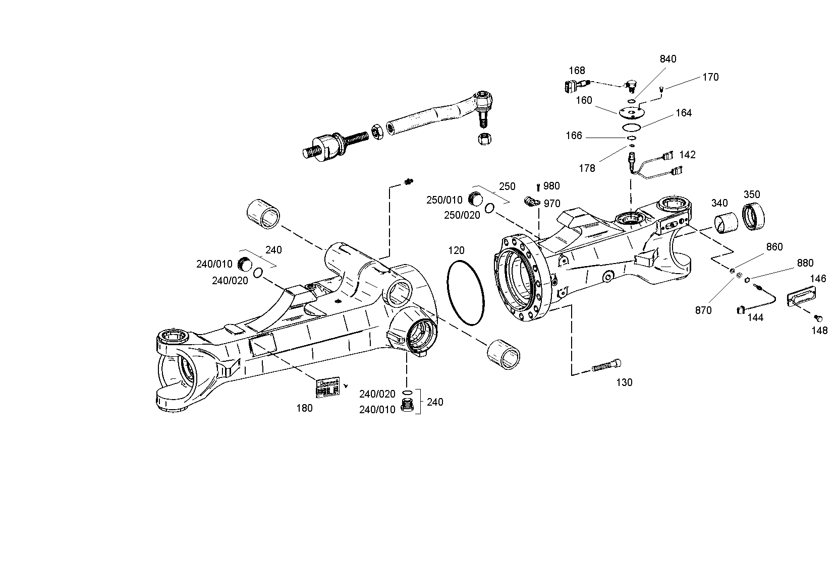 drawing for AGCO F308.300.020.030 - WIRING HARNESS (figure 2)