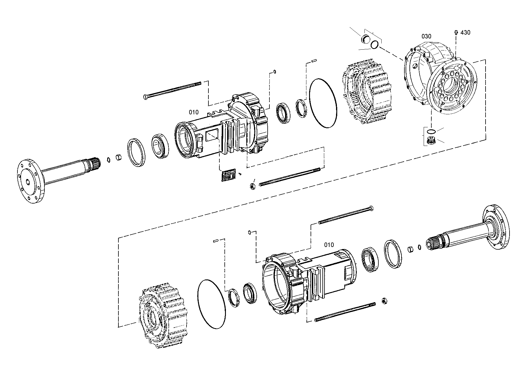 drawing for CUKUROVA AT179499 - AXLE CASING (figure 5)