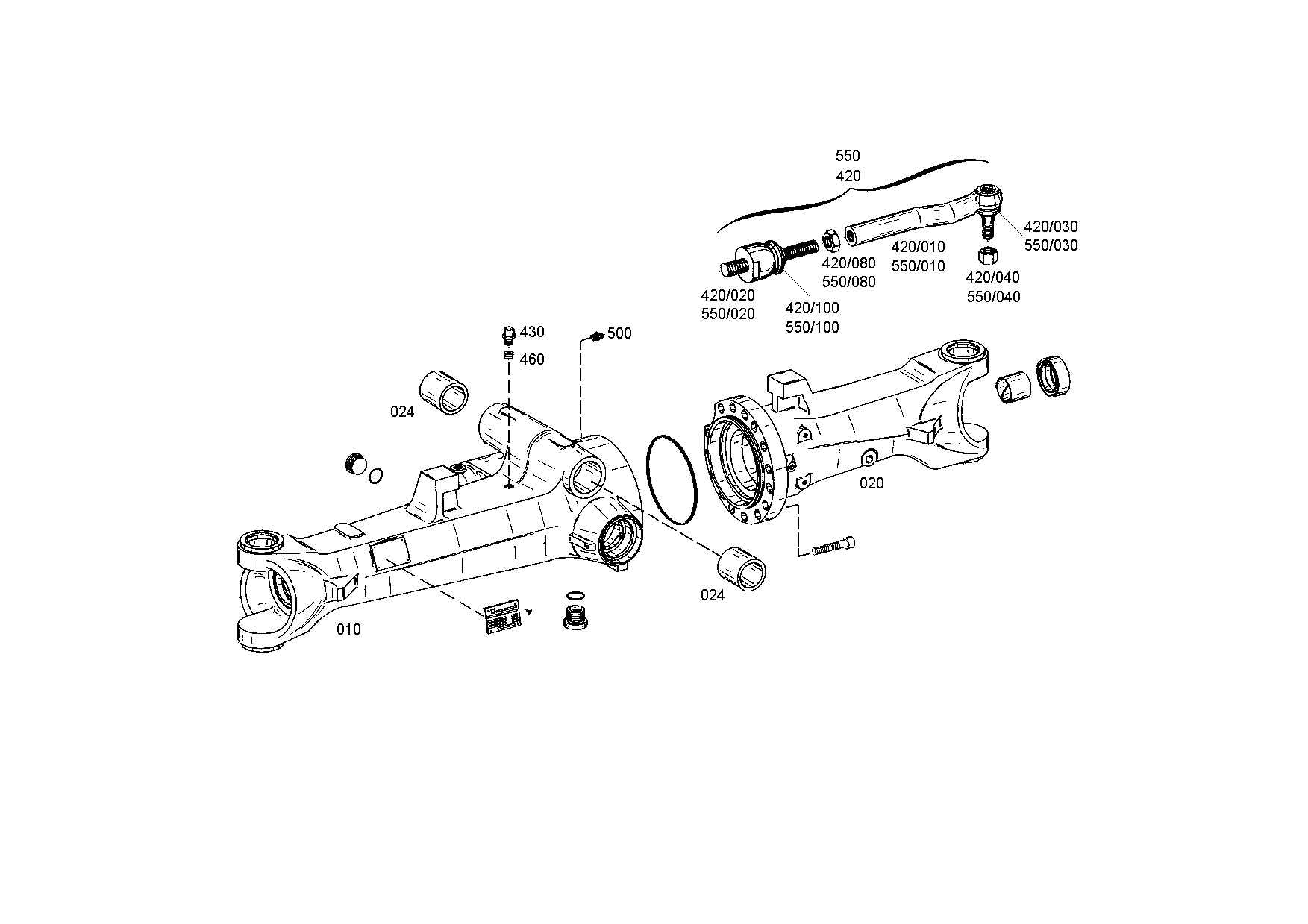 drawing for ZF Countries 0.010.3357.1 - HEXAGON NUT (figure 4)