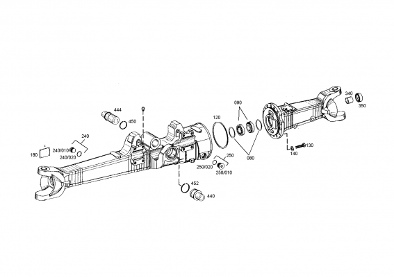 drawing for AGCO F395.301.020.410 - PIN (figure 1)