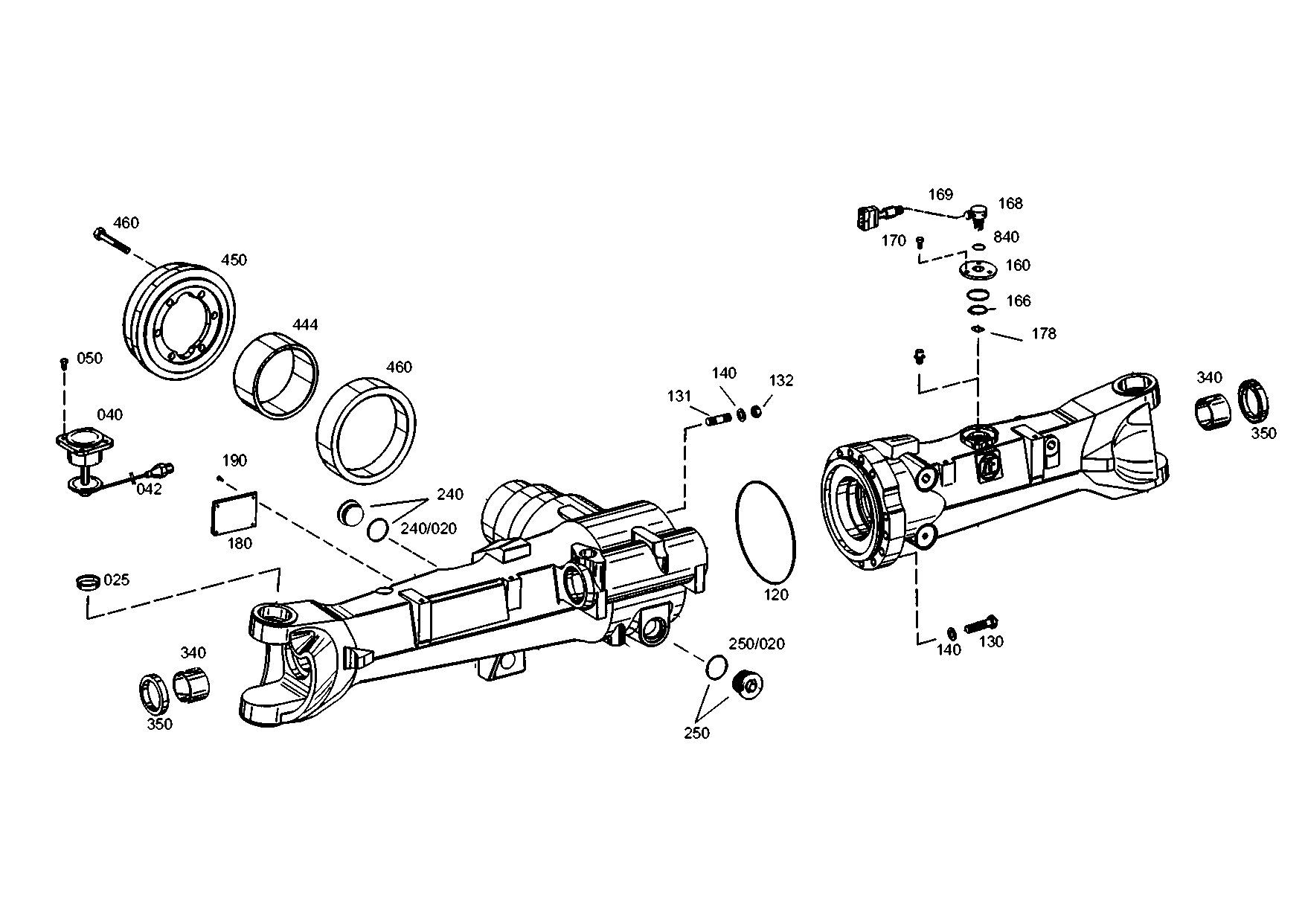 drawing for AGCO F716300020130 - BUSH (figure 2)