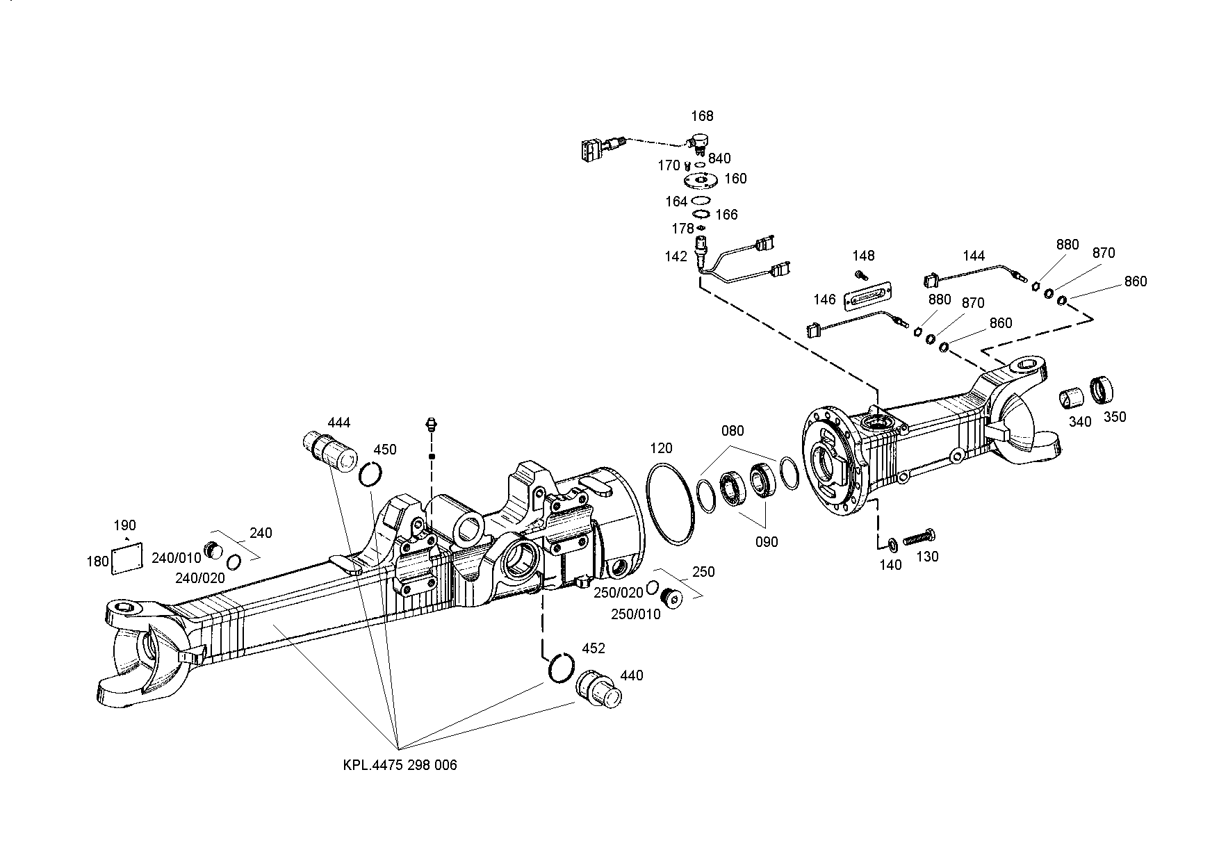 drawing for AGCO F395301020410 - PIN (figure 2)