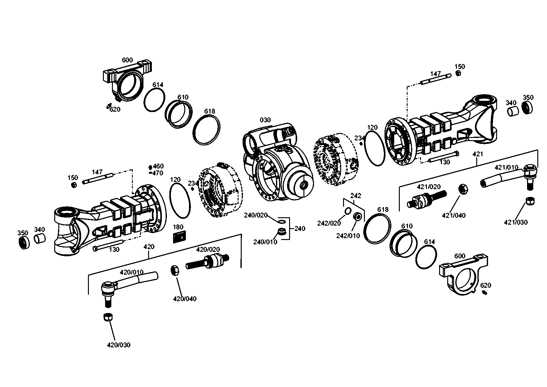 drawing for JOHN DEERE AZ57193 - TIE ROD (figure 2)