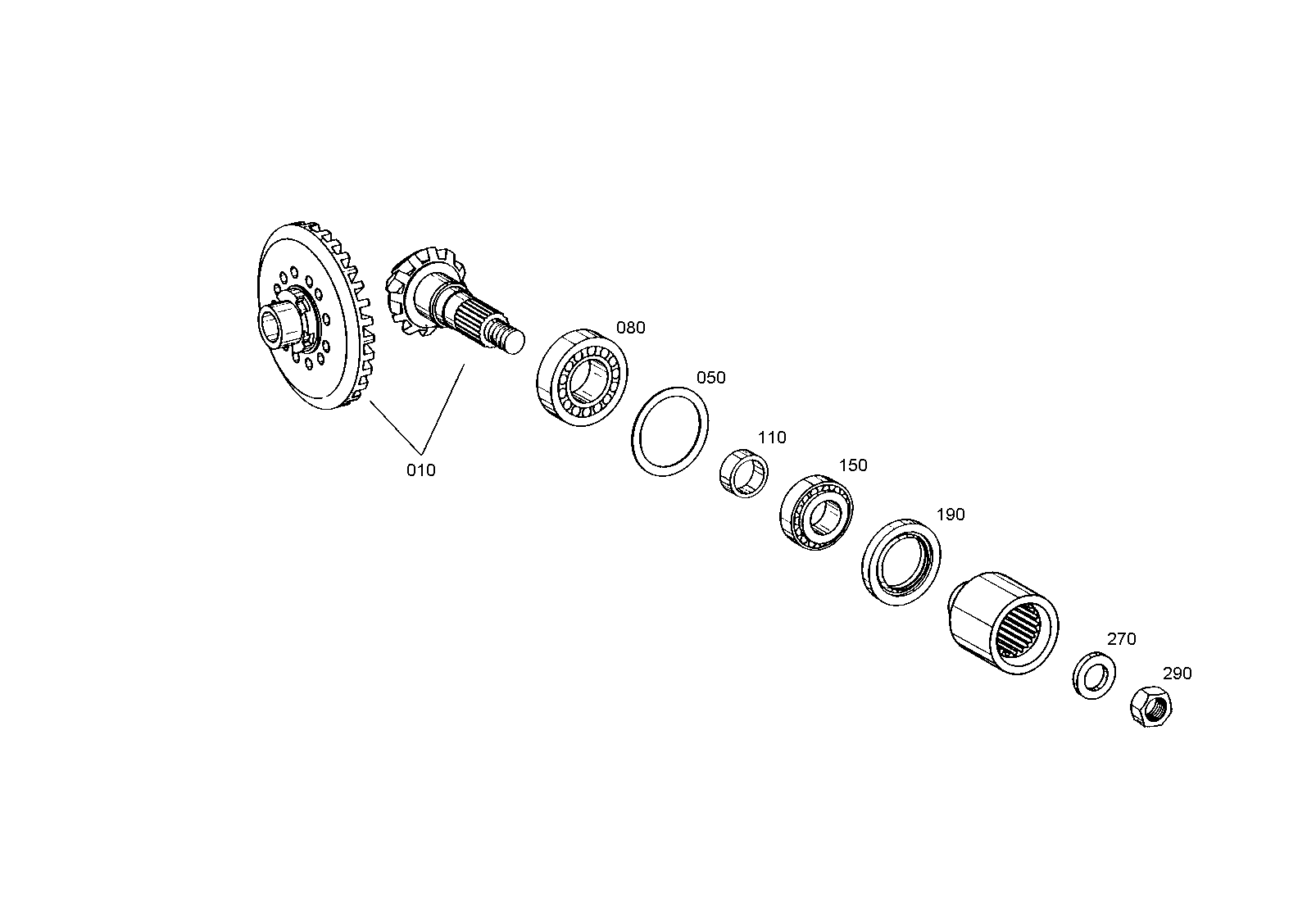 drawing for AGCO F198303020087 - RING (figure 3)