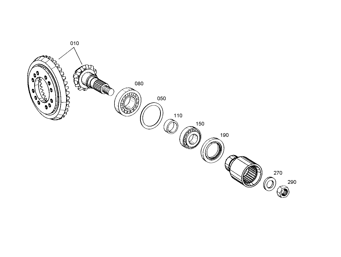 drawing for AGCO F716.300.020.670 - MULTI SEALING RING (figure 3)