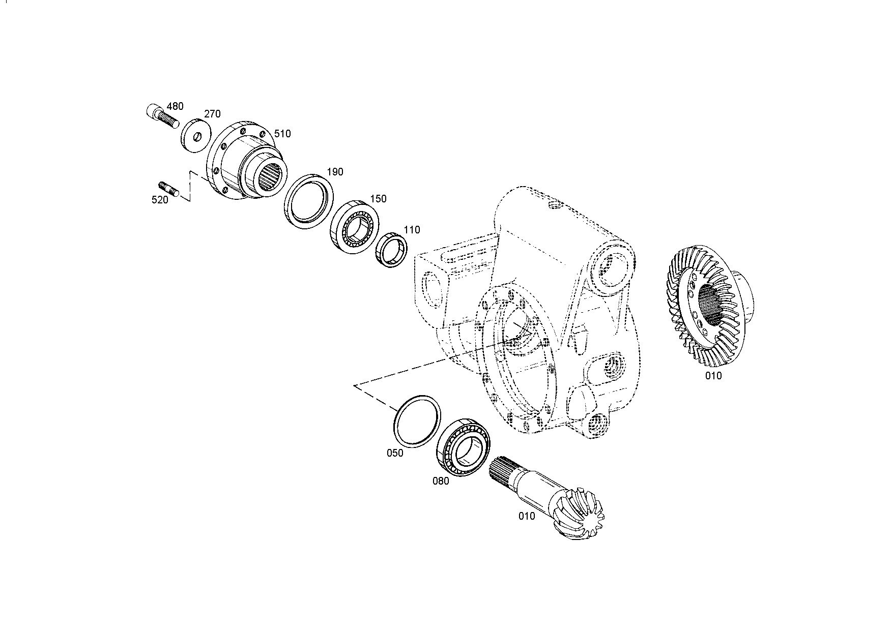 drawing for ATLAS-COPCO-DOMINE 2988370 - STUD (figure 1)