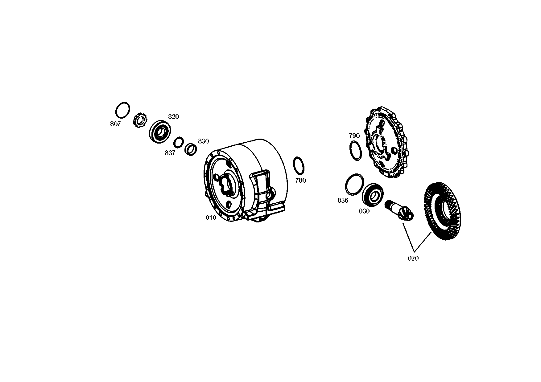 drawing for HAMM AG 1281860 - SHIM (figure 4)