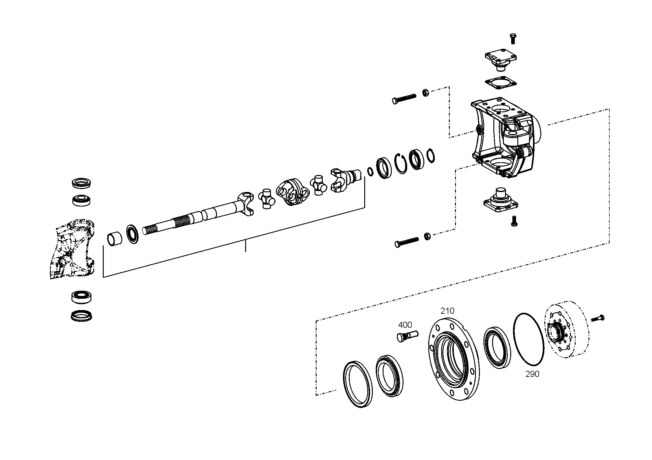 drawing for JOHN DEERE Z72466 - HUB (figure 2)