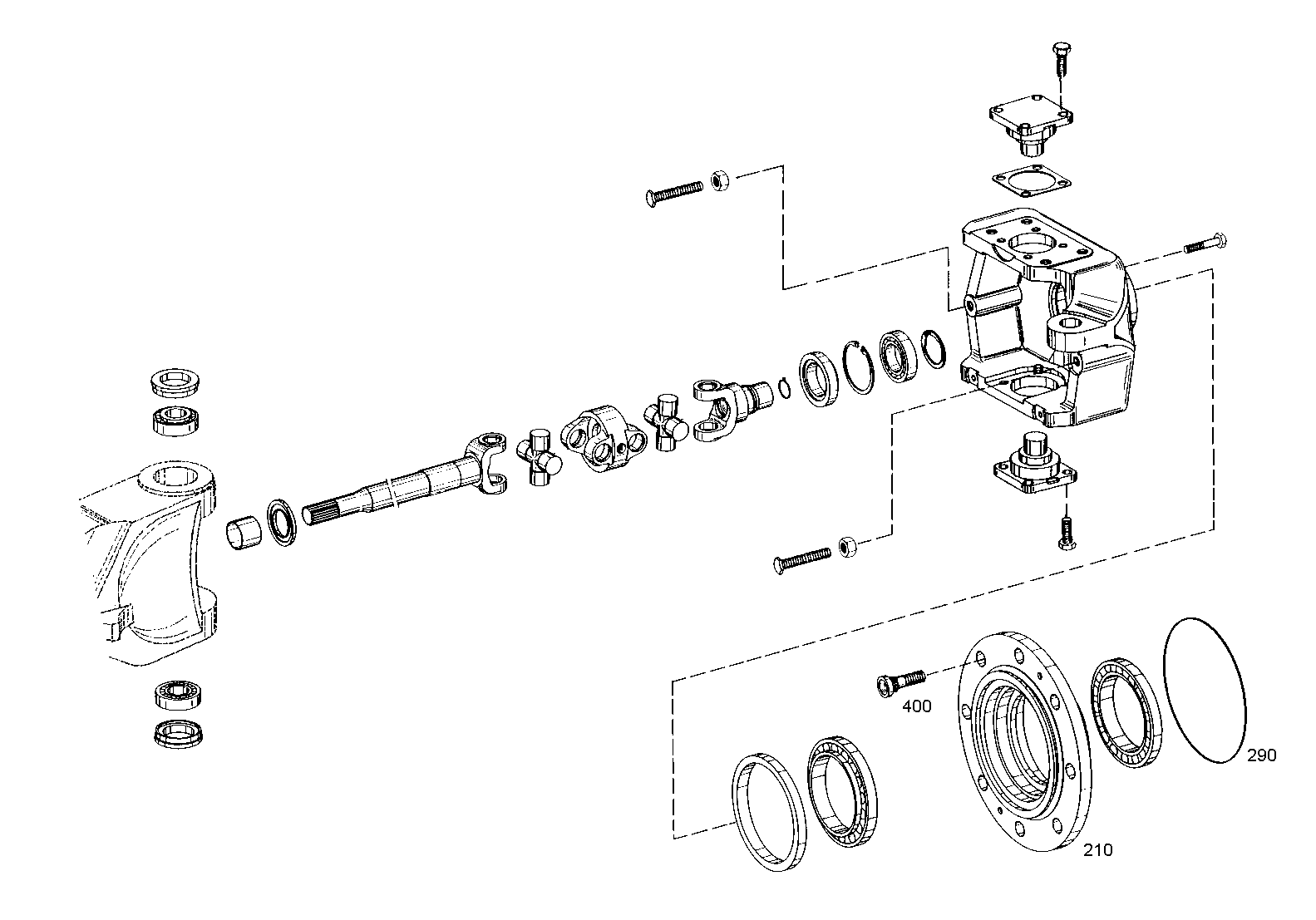 drawing for AGCO F510300020420 - HUB (figure 3)