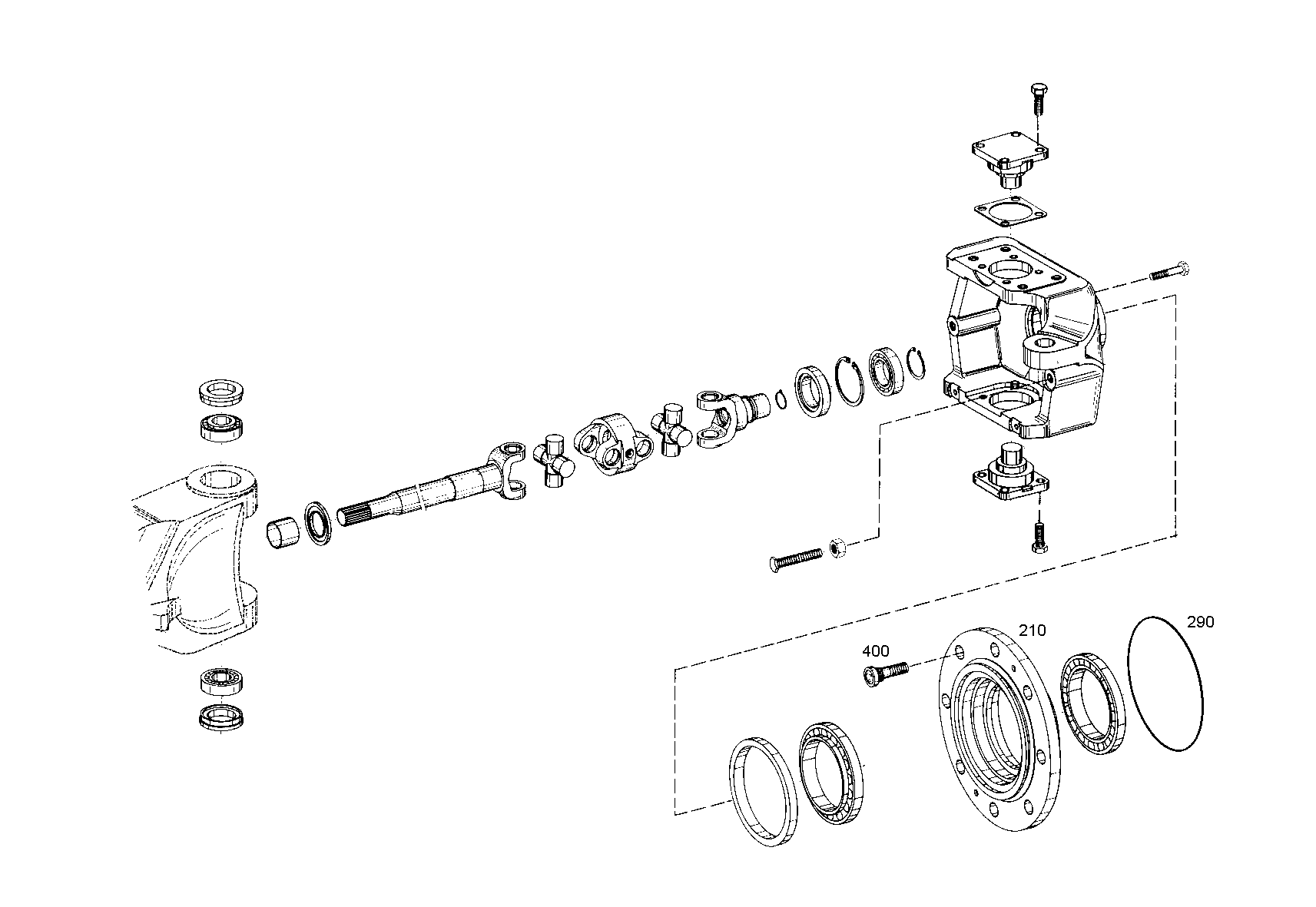 drawing for AGCO F510300020420 - HUB (figure 4)