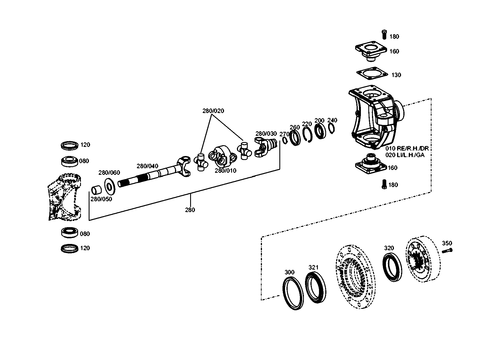 drawing for AGCO F743300020610 - RETAINING RING (figure 2)