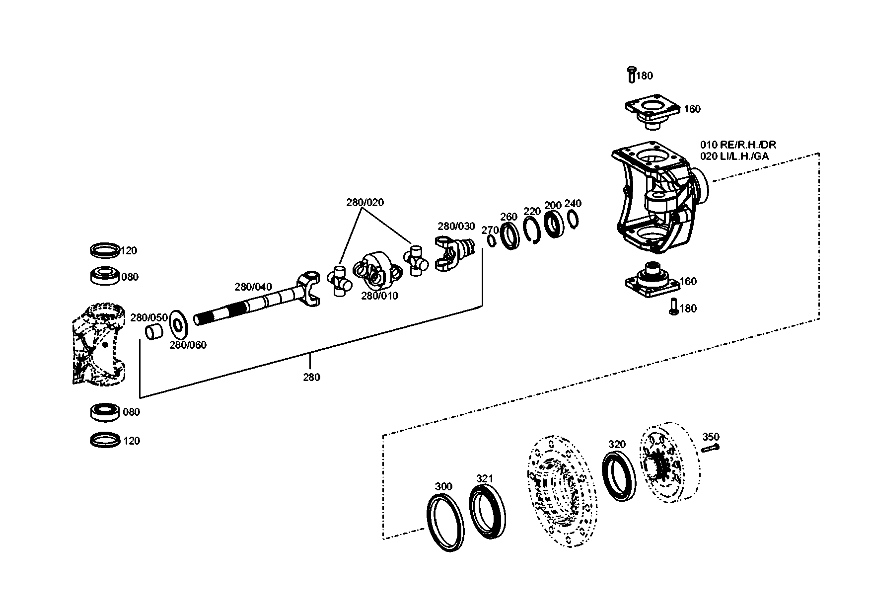 drawing for AGCO F743300020610 - RETAINING RING (figure 3)