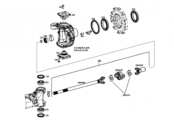 drawing for CNH NEW HOLLAND 47405703 - CENTRAL PIECE (figure 5)