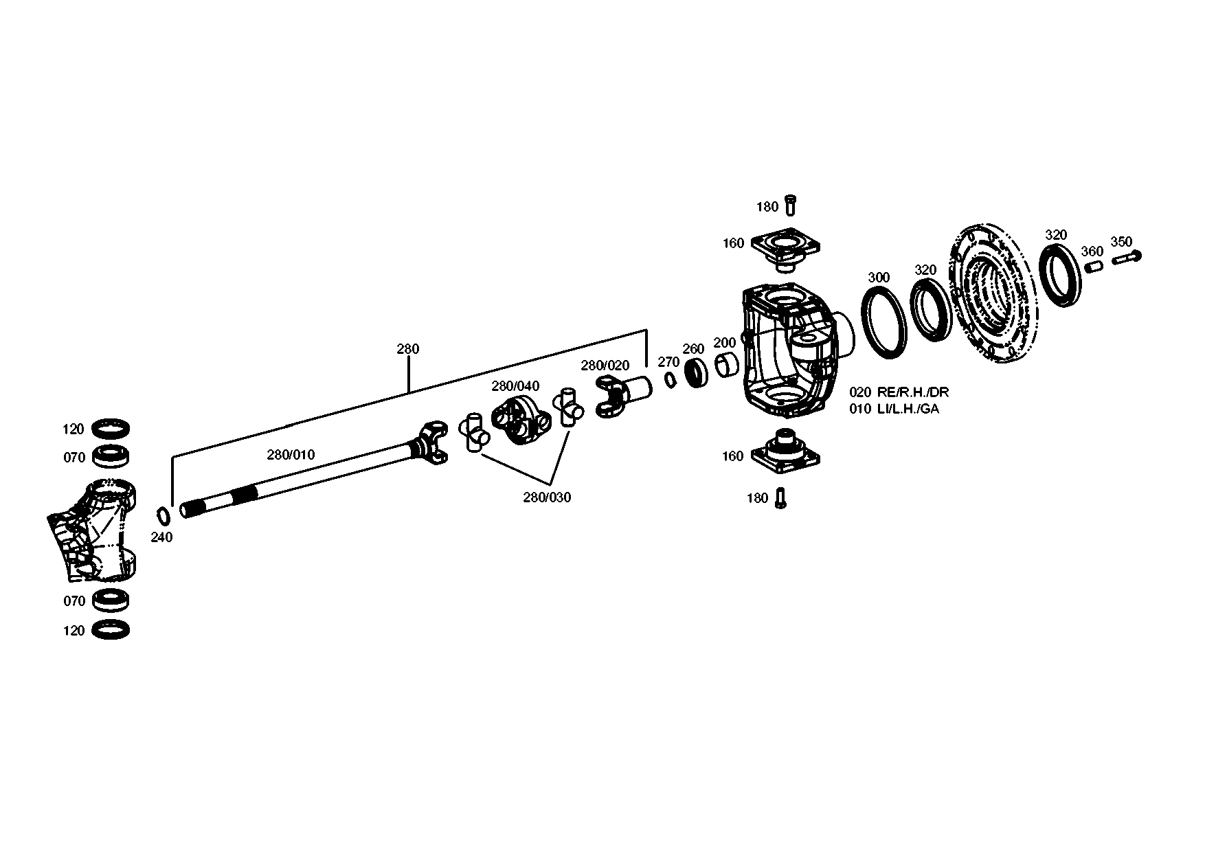 drawing for AGCO F743300020610 - RETAINING RING (figure 4)