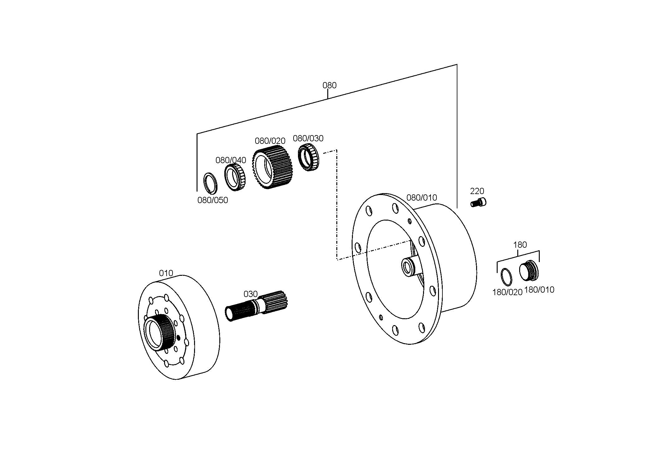 drawing for AGCO F149300020030 - SUN GEAR SHAFT (figure 5)