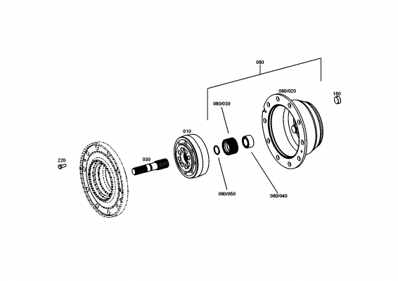 drawing for Hyundai Construction Equipment ZGAQ-03163 - BEARING-ROLLER (figure 5)