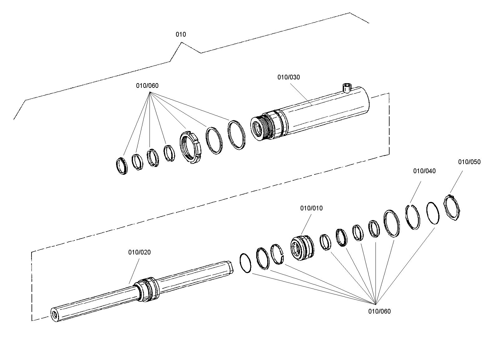 drawing for AGCO 35122000 - GUIDE BUSH (figure 1)