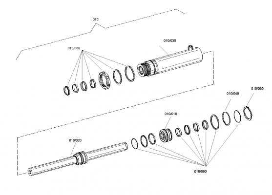 drawing for AGCO 35122000 - GUIDE BUSH (figure 2)