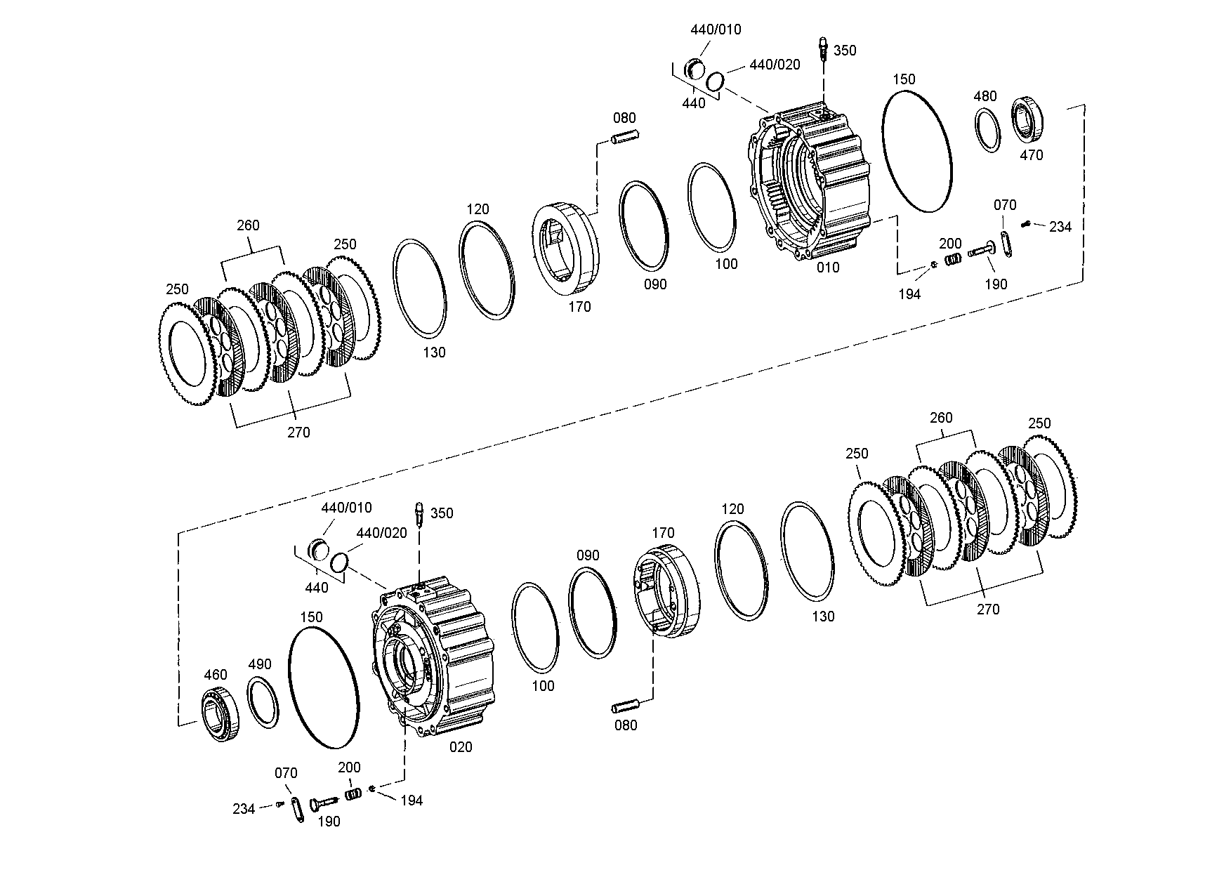 drawing for CAMECO AT179505 - ROLLER BEARING (figure 1)