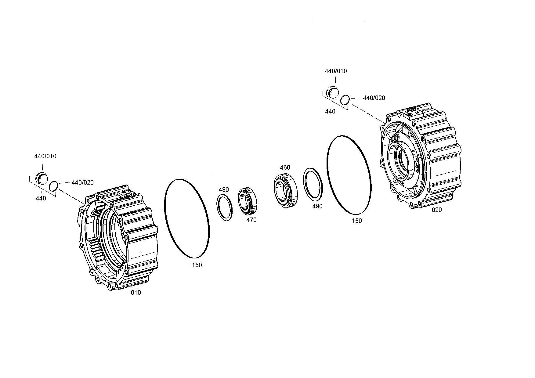 drawing for CUKUROVA AT179505 - ROLLER BEARING (figure 2)