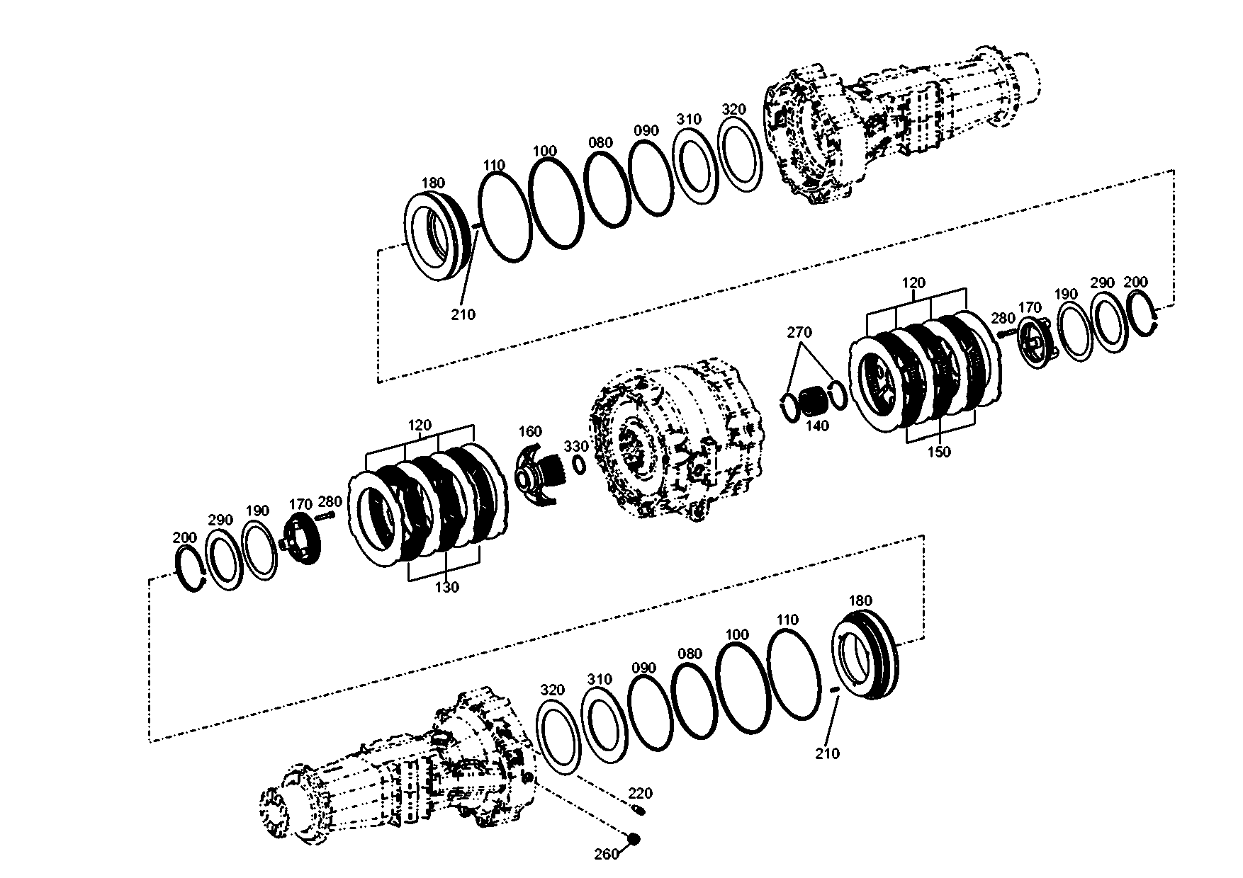 drawing for JOHN DEERE T218485 - GROOVED RING (figure 1)