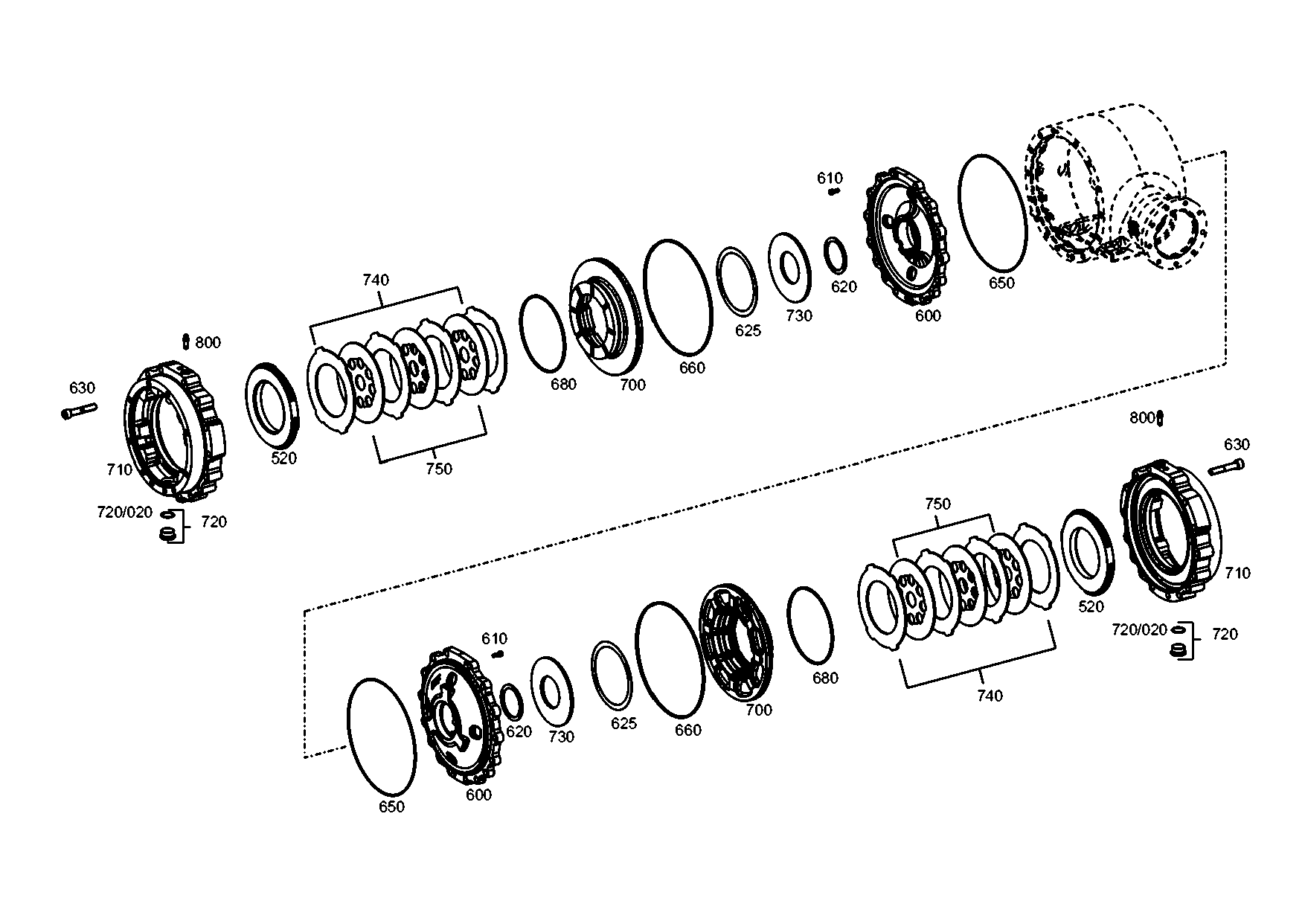 drawing for BOMAG H-1000000912 - GROOVED RING (figure 4)