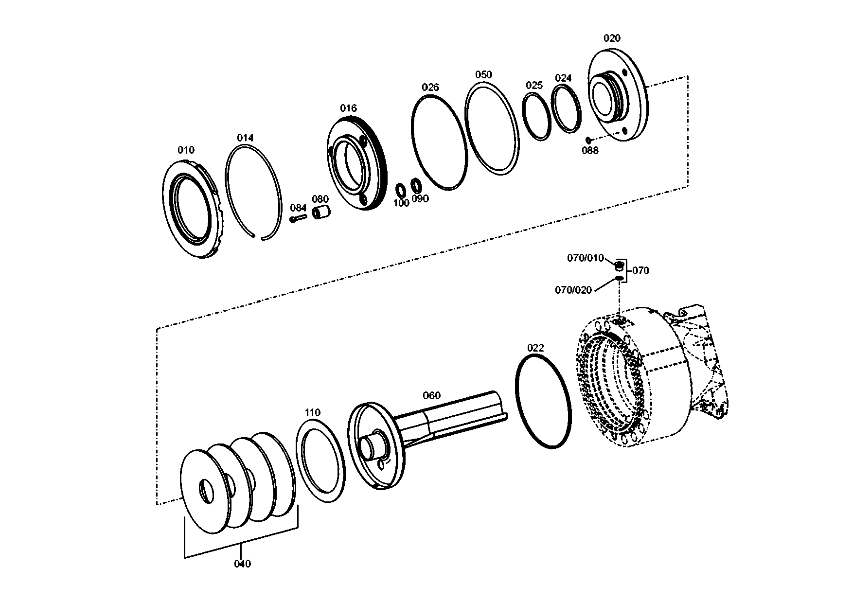 drawing for DOOSAN 1.180-00122 - O-RING (figure 3)