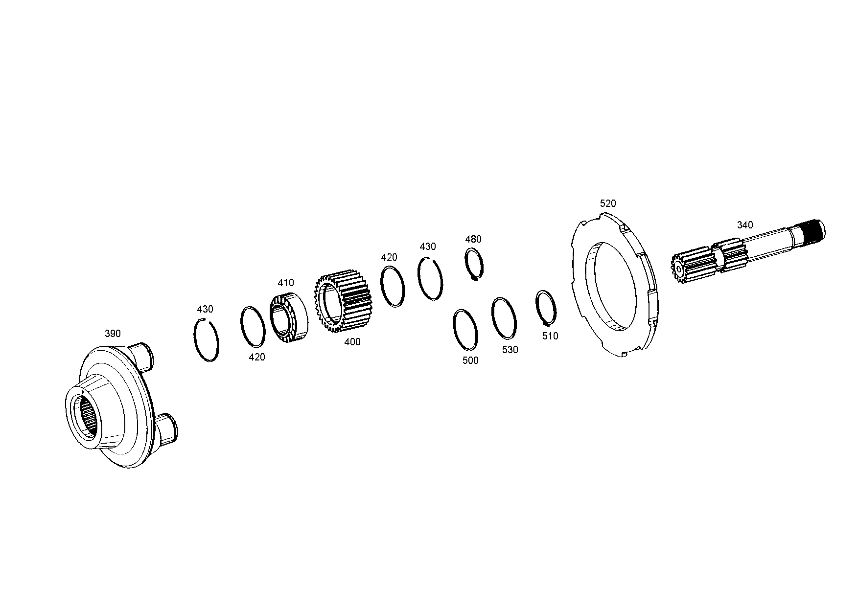 drawing for DAIMLER AG A0002820352 - WASHER (figure 3)