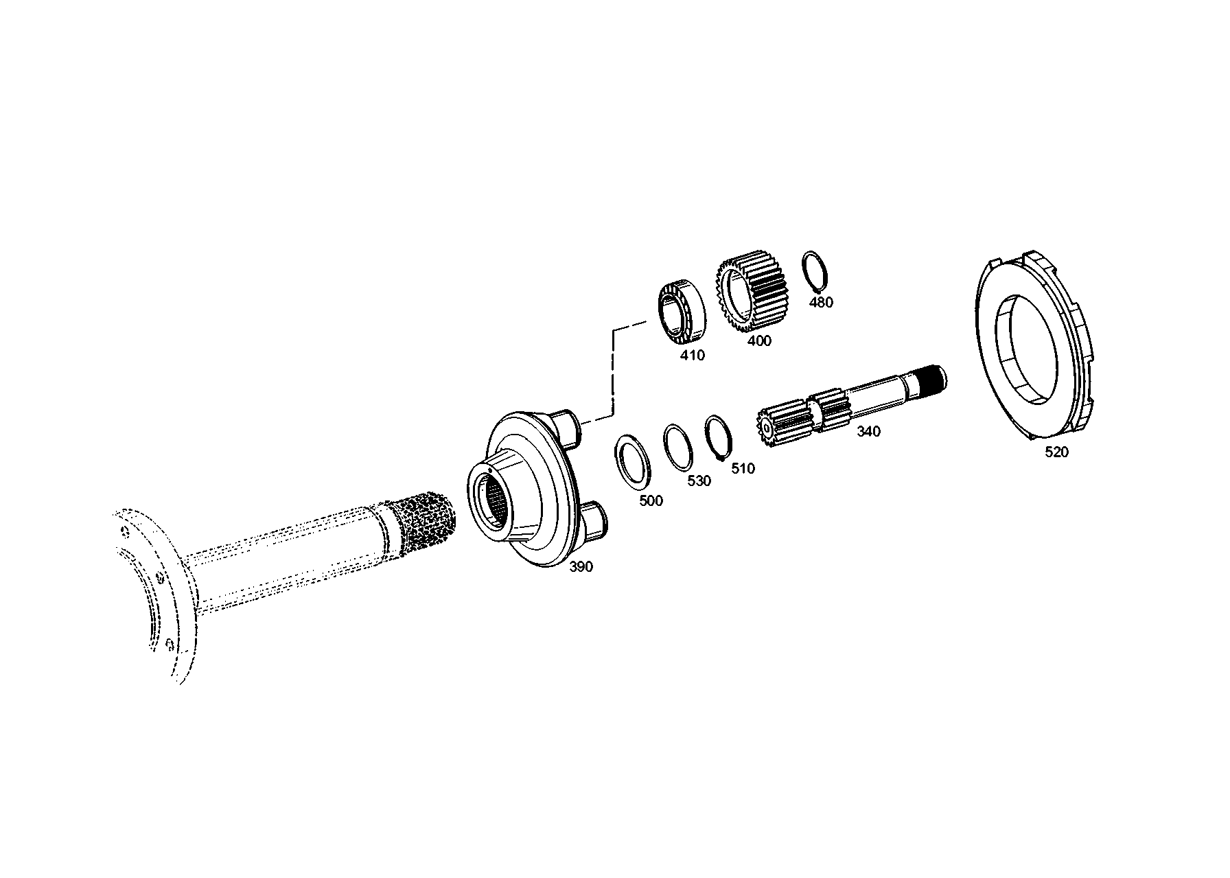 drawing for JLG INDUSTRIES, INC. 0051353406 - WASHER (figure 4)