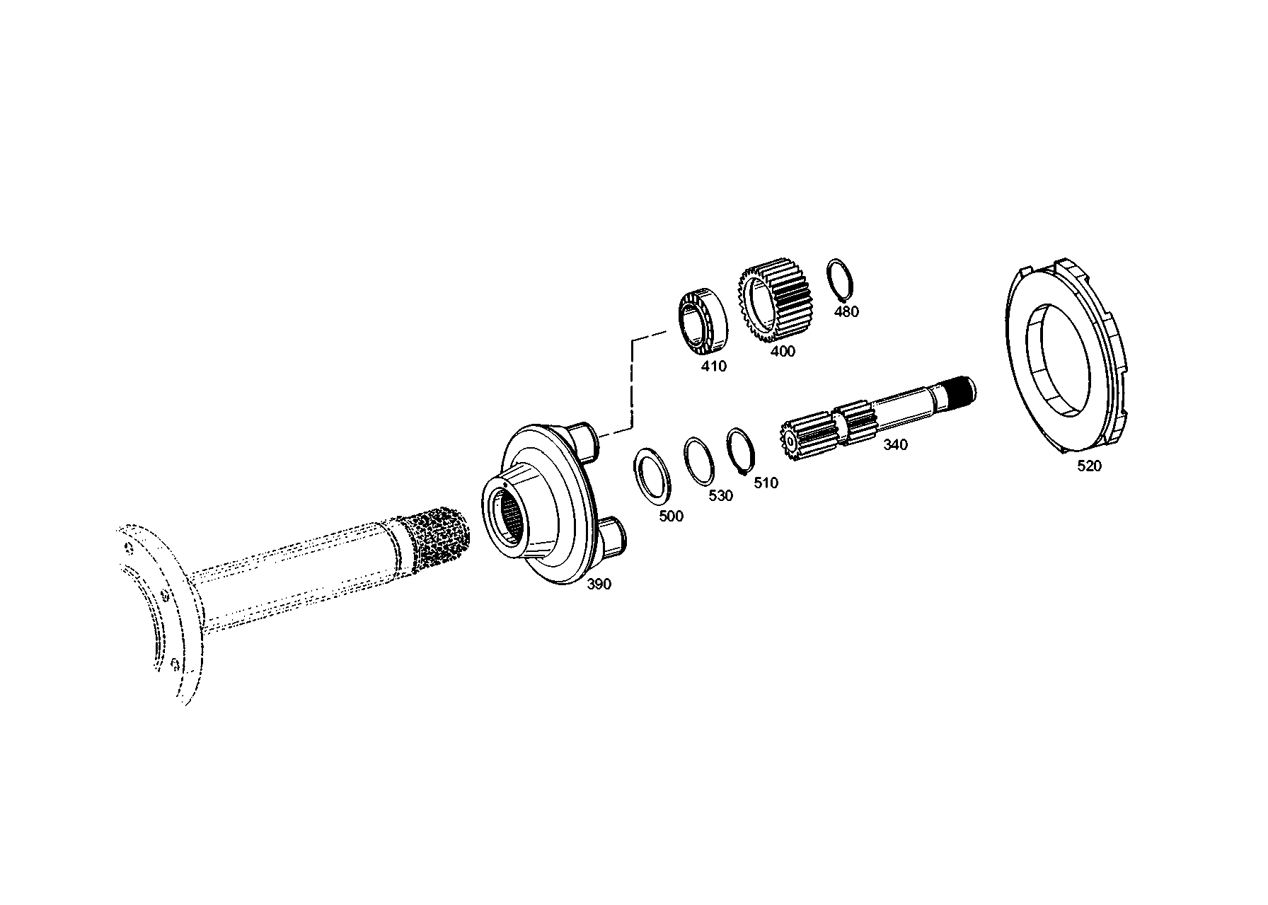 drawing for CAMECO T159518 - THRUST WASHER (figure 5)