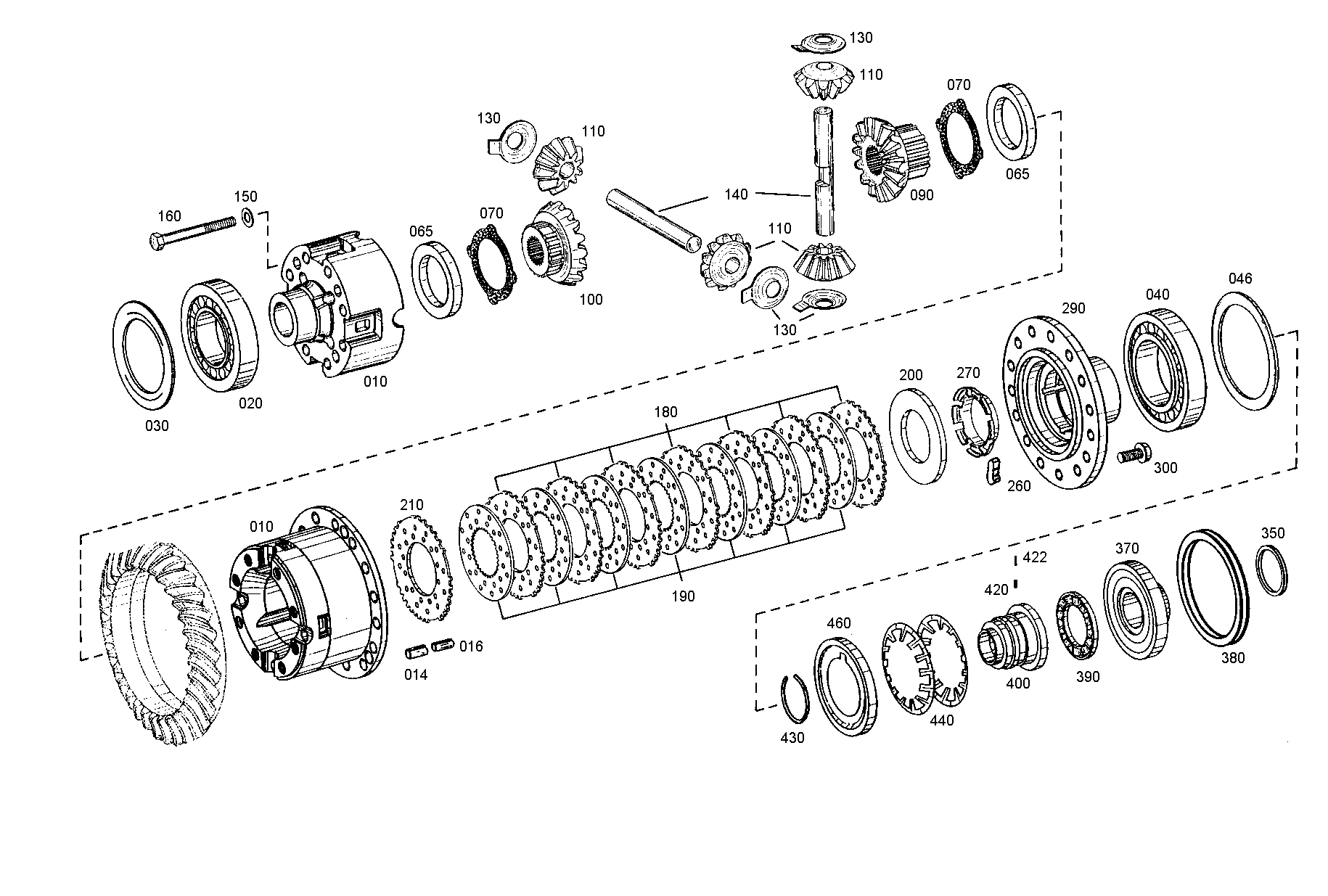 drawing for AGCO F395.301.020.180 - PRESSURE RING (figure 1)
