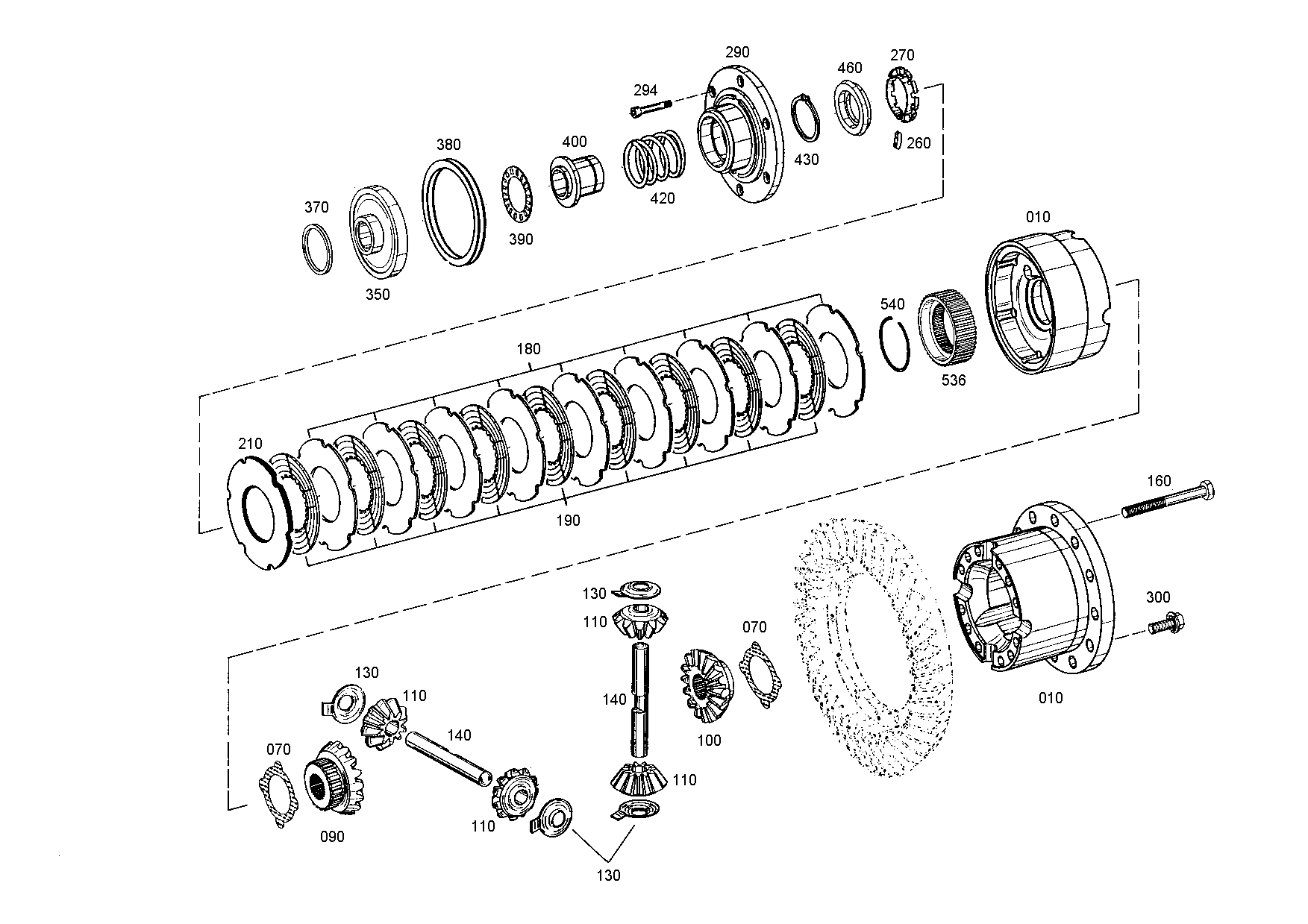 drawing for JOHN DEERE T164937 - FOUR-LIP RING (figure 2)