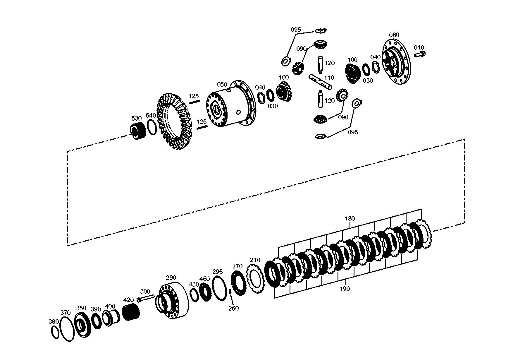 drawing for DOOSAN 130107-00032 - INNER CLUTCH DISC (figure 2)