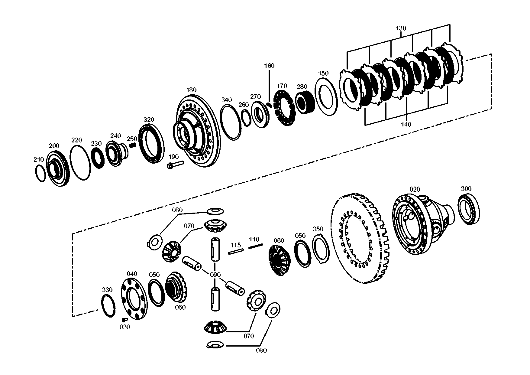 drawing for JOHN DEERE T406150 - O.CLUTCH DISC (figure 1)