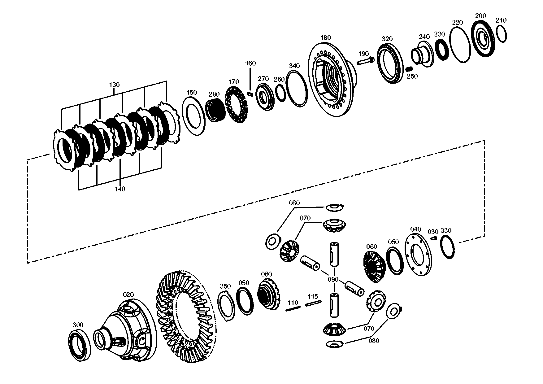 drawing for DAF 119369 - CIRCLIP (figure 2)