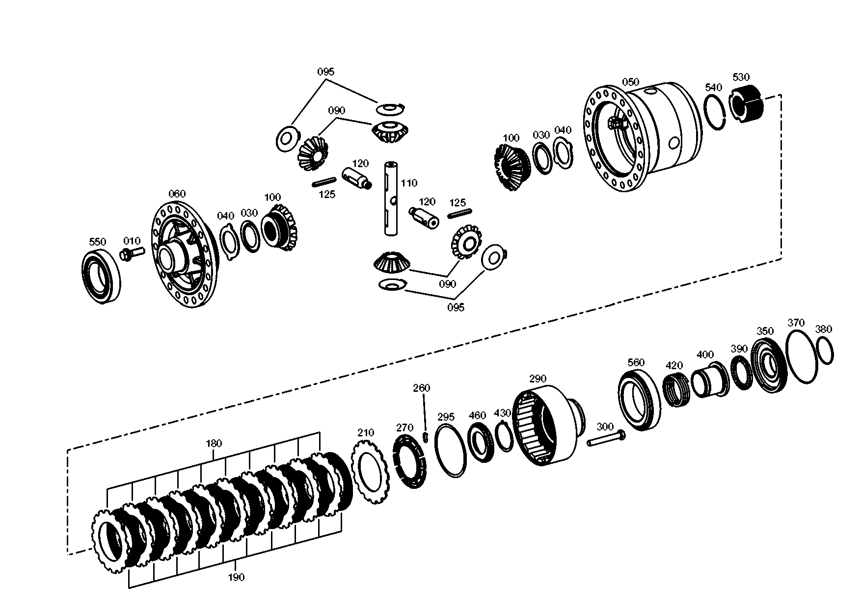 drawing for DOOSAN 130107-00032 - INNER CLUTCH DISC (figure 3)