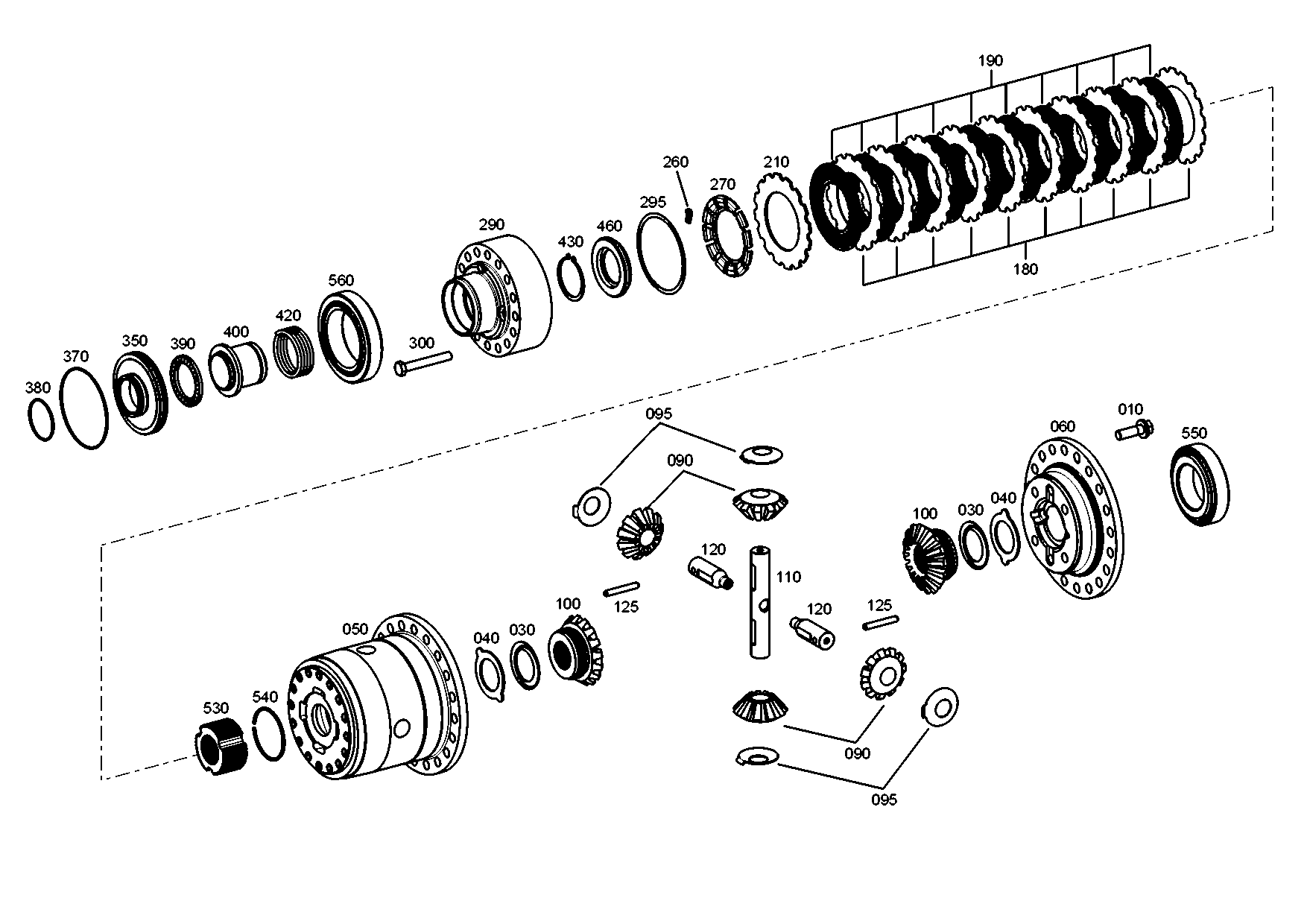 drawing for DOOSAN 130107-00032 - INNER CLUTCH DISC (figure 4)