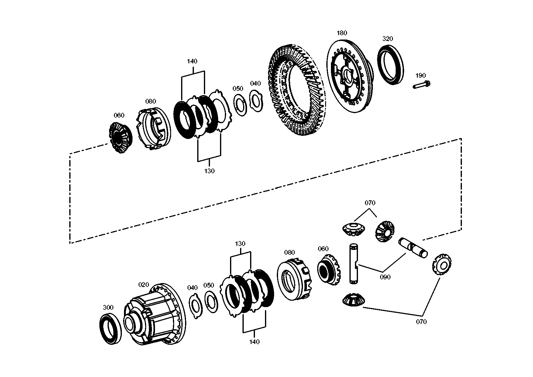 drawing for ZF Countries 053816 - THRUST WASHER (figure 3)