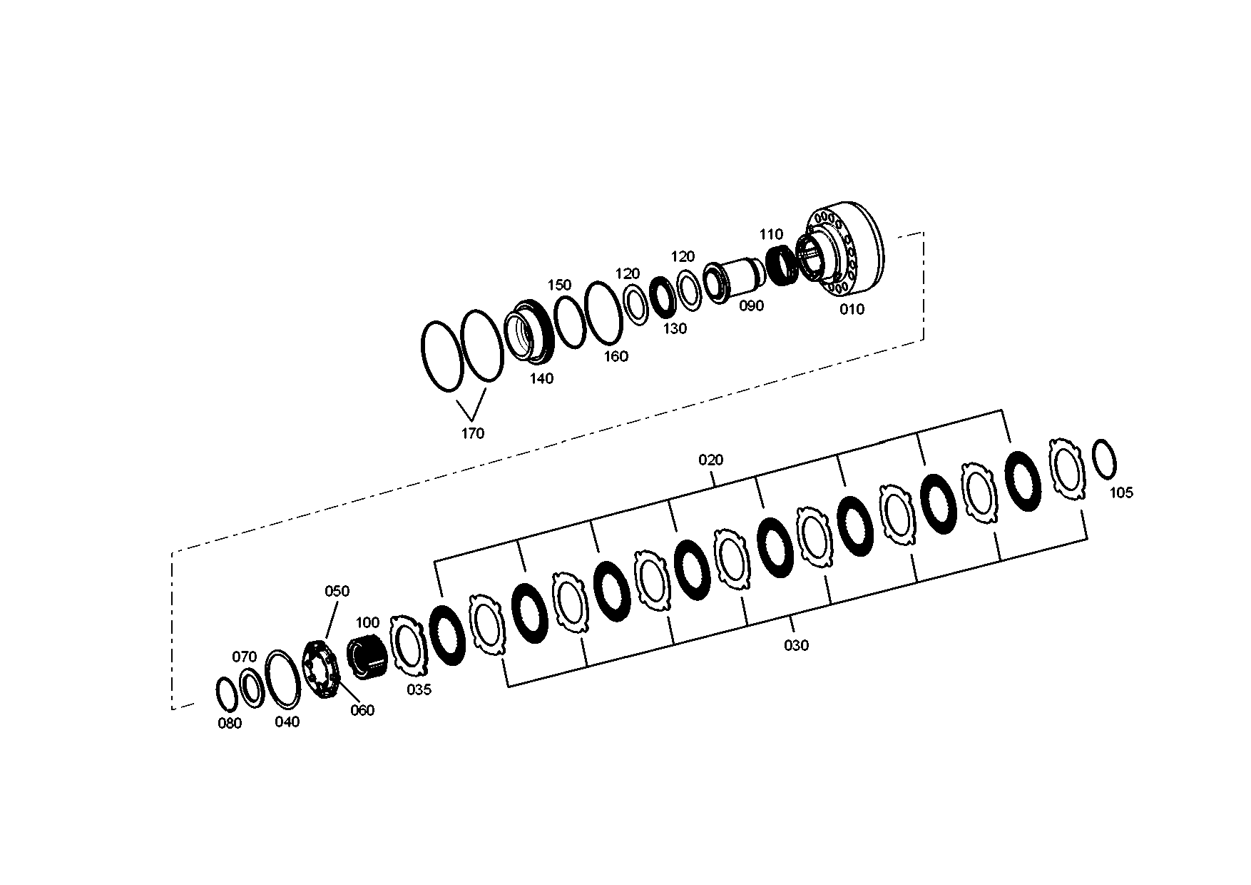 drawing for AGCO F743300021550 - DISC CARRIER (figure 1)