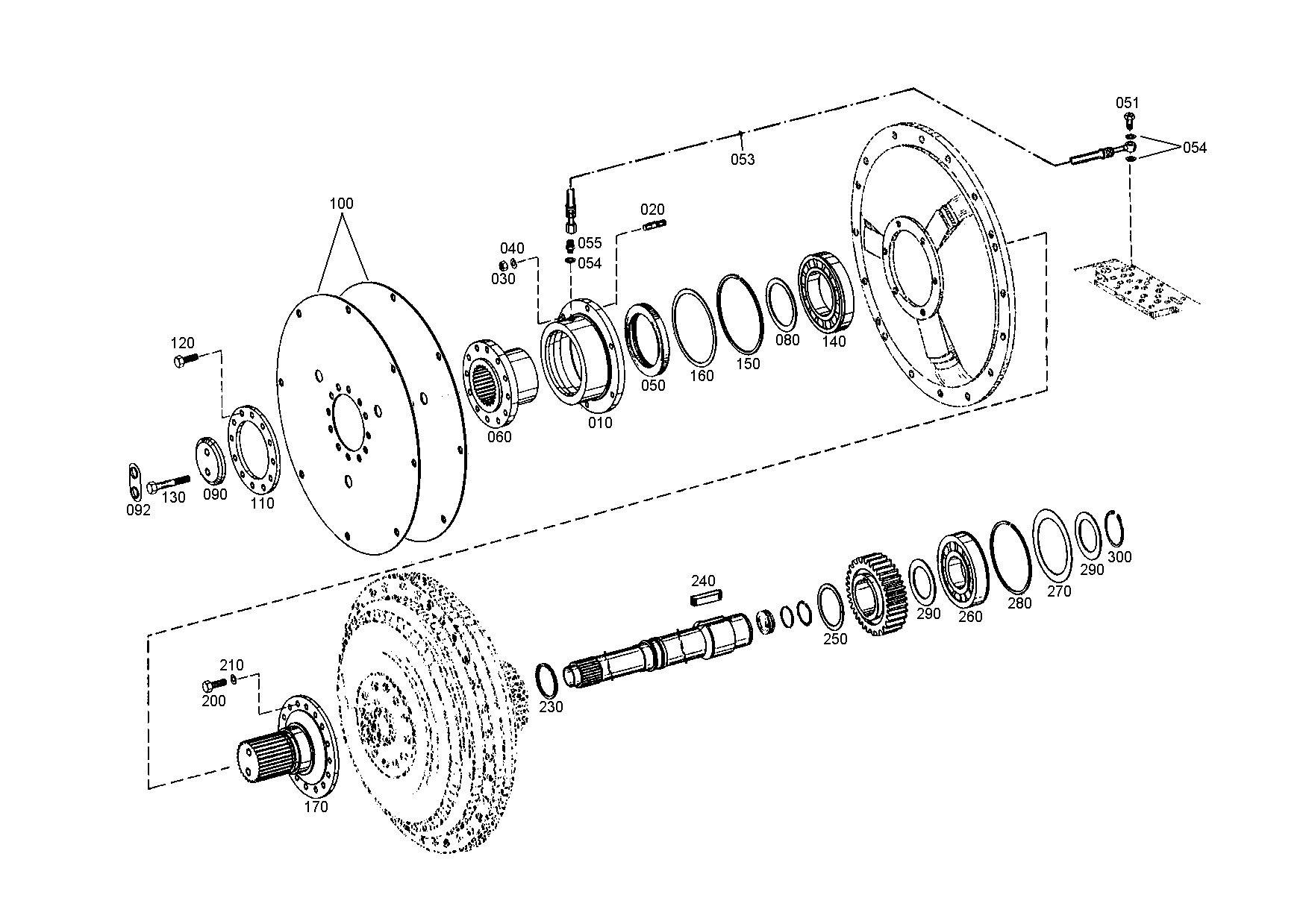 drawing for MAN NUTZFAHRZEUGE AG U3403 - SHEET (figure 1)