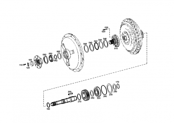 drawing for DOOSAN MX352375 - SHIM (figure 1)