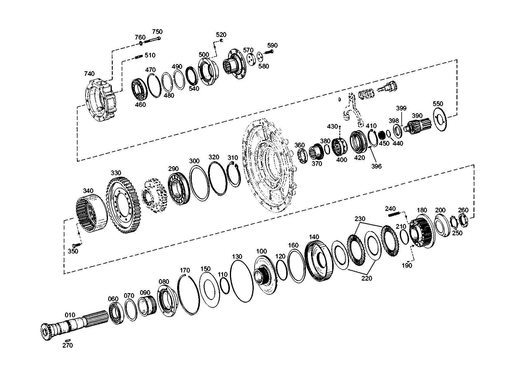 drawing for DOOSAN 152630 - SHAFT SEAL (figure 5)