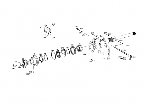 drawing for LIEBHERR GMBH 7615181 - COMPR.SPRING (figure 4)