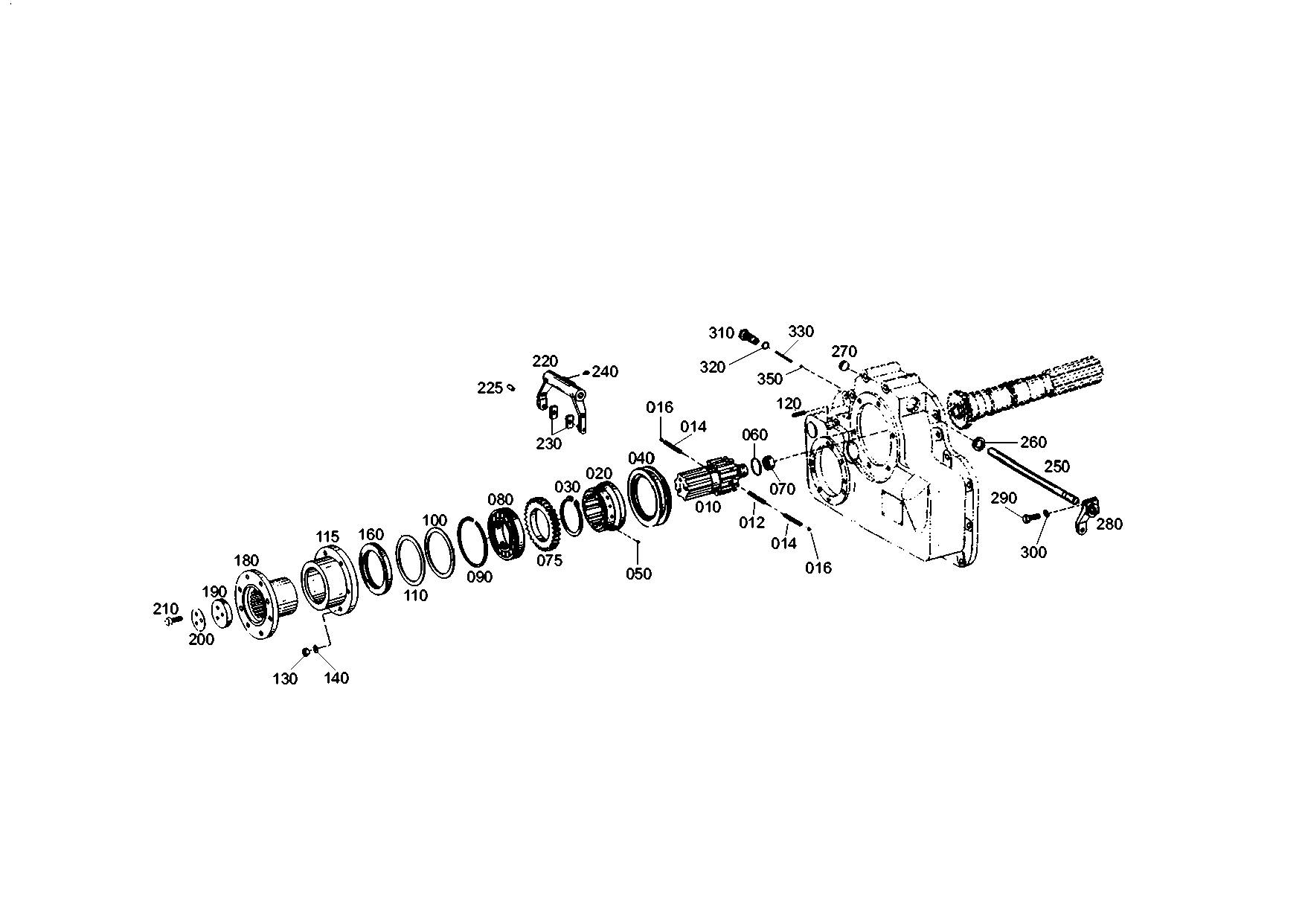 drawing for DOOSAN 152631 - GEAR SHIFT FORK (figure 5)