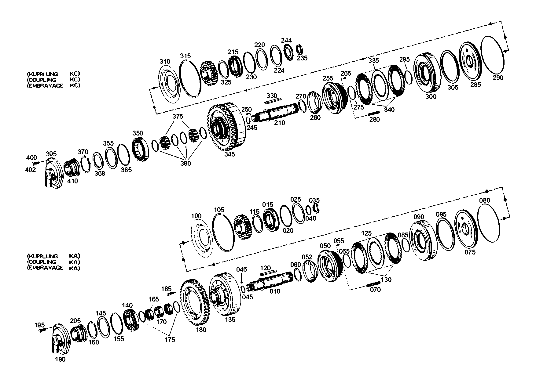 drawing for DOOSAN 152388 - CYLINDRICAL ROLLER BEARING (figure 3)