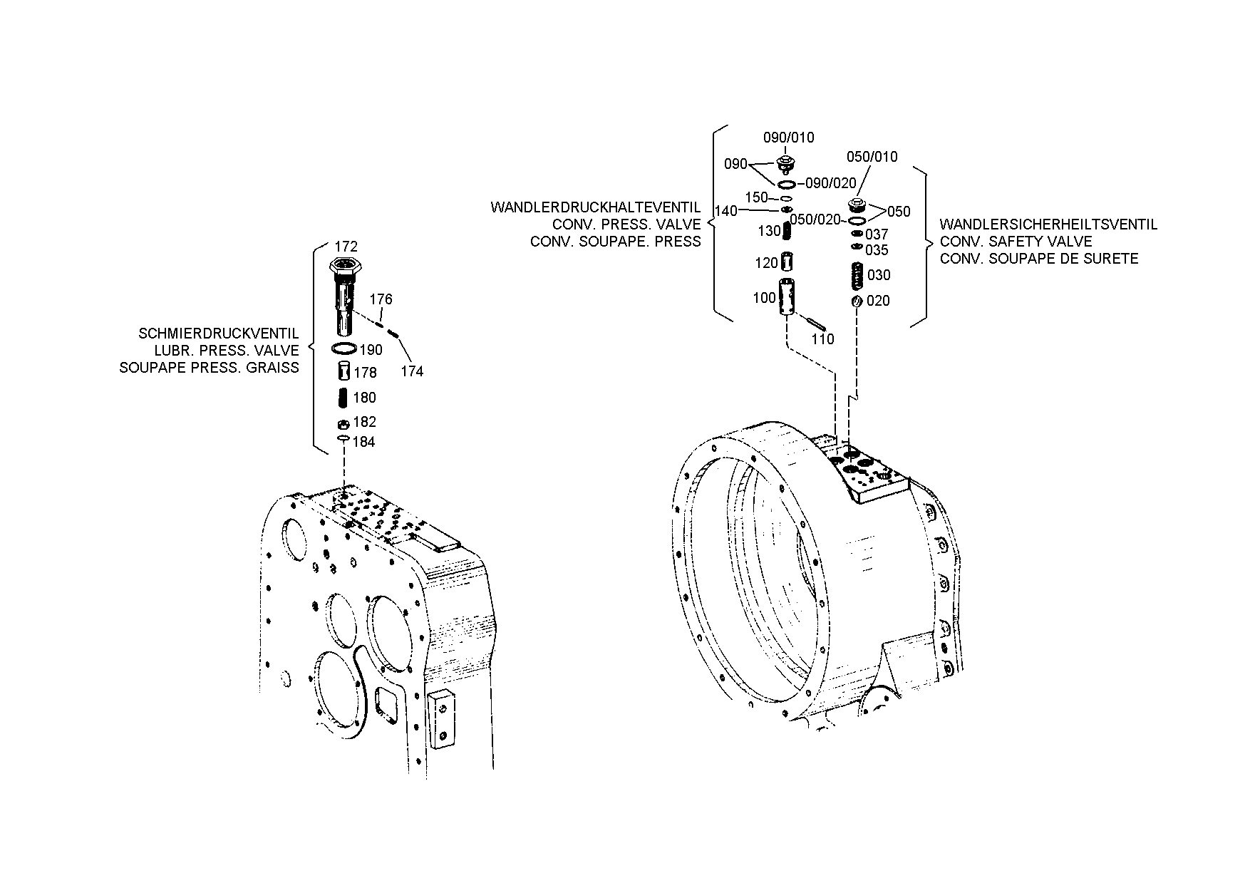 drawing for DAF 698858 - WASHER (figure 1)