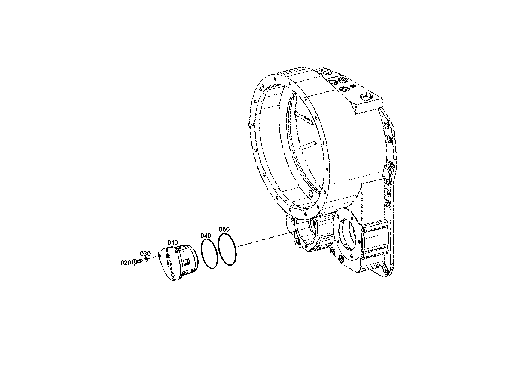 drawing for DOOSAN 052856 - O-RING (figure 2)